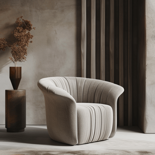 Poltrona minimalista moly 02